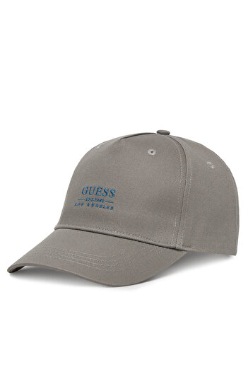 Guess Men's Gray Baseball Cap AM9522POL01
