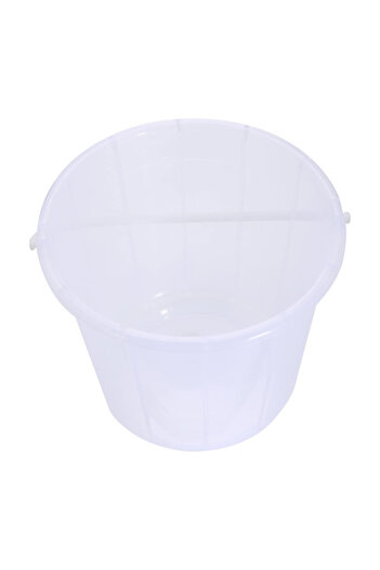 Bisbell Transparent Bucket with Lid 22L Capacity | Heavy-Duty,Storage Container for Home,BB1456