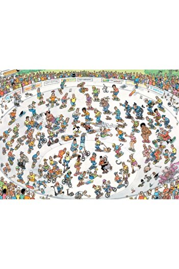 Jumbo Puzzle JvH, 1000 pieces, 68x49cm, multicolor