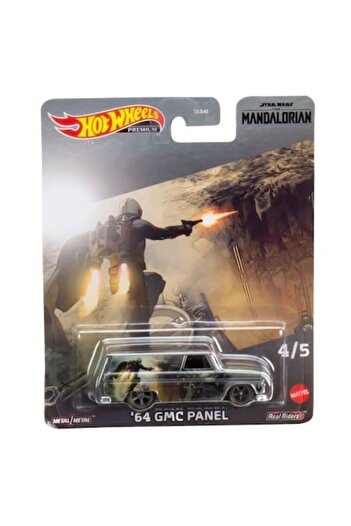 mattel Hot Wheels Star Wars: Mandalorian 64 GMC Panel Toy Car