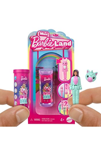 mattel Doll, Mattel, Reveal Mini Land Box, Animal Costume With Removable Head, Flexible Legs