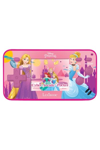 LEXIBOOK Disney Princess Console by Lexibook, 3+ years, 150 Games, Pink
