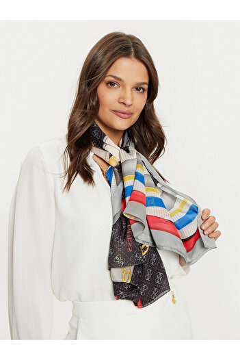 Guess Women's Scarf Colorful AW5270SIL12