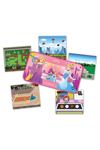 LEXIBOOK Disney Princess Console by Lexibook, 3+ years, 150 Games, Pink