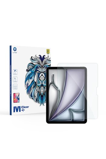 Dali Screen Protector Lito for Apple iPad Air 11 2024, Classic Glass, 2.5D, Tempered Glass, Transparent