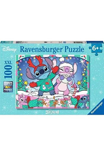 RAVENSBURGER Puzzle Disney Stitch Christmas 100 XXL - 100 pieces