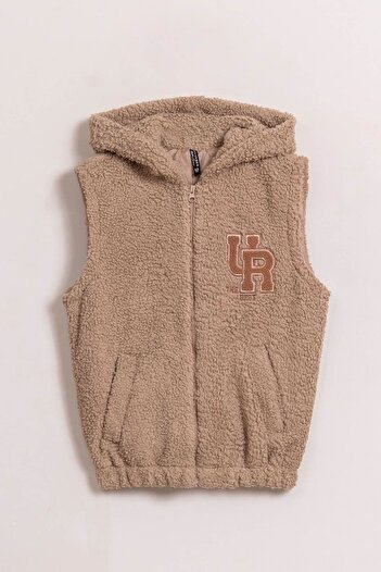 HAUSEkids 8-15 Years Lovobery Girl's Vest-Mocca