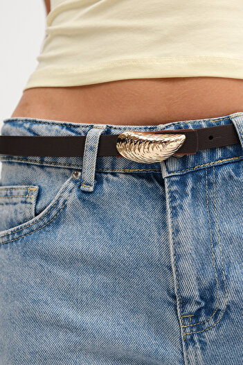Addax Seashell Buckle Belt K2014