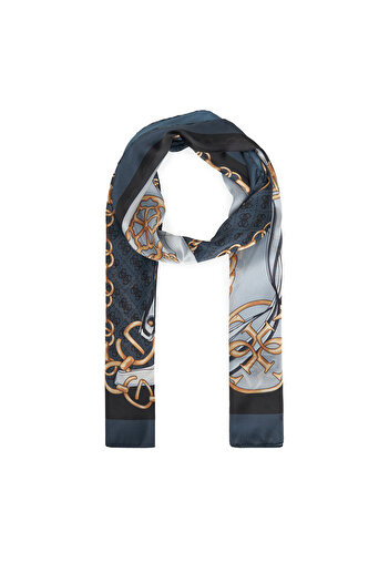 Guess Women's Colorful Scarf, Gray AW5339POL03