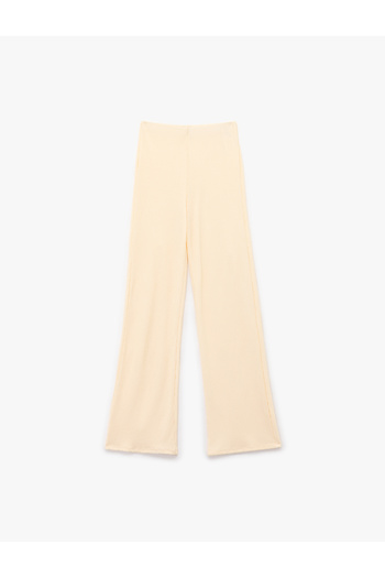 Koton High Waist Wide Leg Palazzo Pants