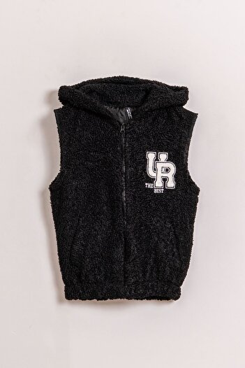 HAUSEkids 8-15 Years Lovobery Girl's Vest-Black