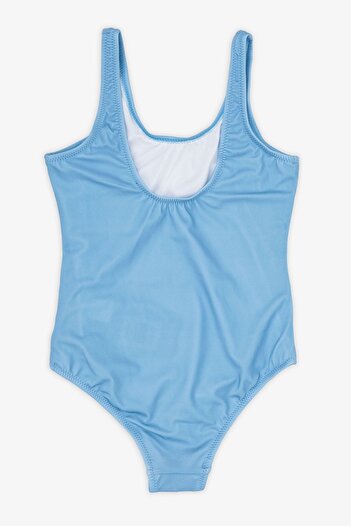 Haribo Licensed Girl's Swimsuit for Ages 3-12-Blue