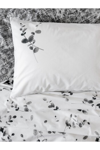 Cotton Box Dual Single Duvet Cover Set Elaria Anthracite