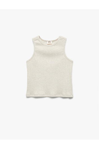 Koton Camisole Ribbed Crew Neck Ribbed Undershirt
