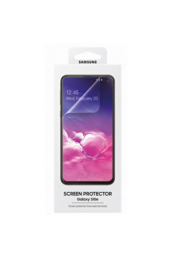 Samsung Galaxy S10e Protective Film Set, 2 Plastic Transparent Films