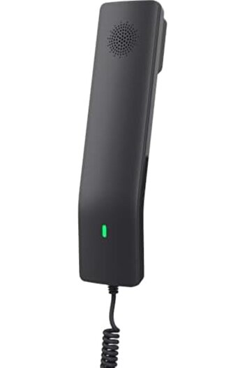 GRANDSTREAM هاتف فندقي صغير الحجم GHP611W مزود بشبكة واي فاي مدمجة، أسود