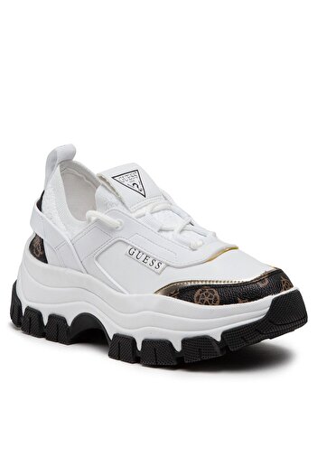 Guess Teniși pentru femei albi FL8BYDSMF12