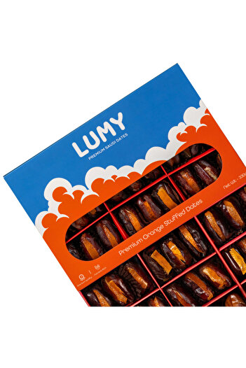Lumy Dates Lumy Premium Orange Stuffed Dates - 330g