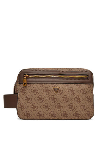 Guess Men's Cosmetic Bag Brown PMLOLOP5239