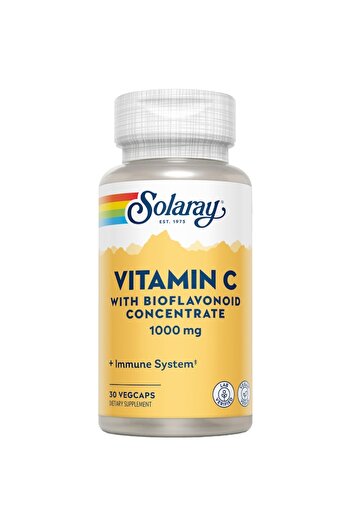 Solaray Vitamina C 1000mg Solaray, Secom 30 capsule
