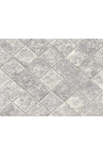 Slavyanski Oboi Super washable vinyl wallpaper for bathroom and kitchen, 5788-10 Classic Design Brick Imitation