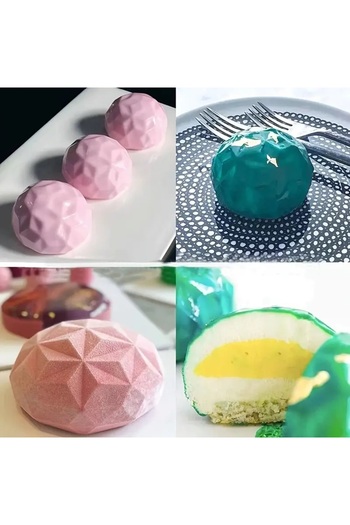 Siliko World Cake and Pastry Silicone Oven Mold Soap and Candle Mold Silicone Mold