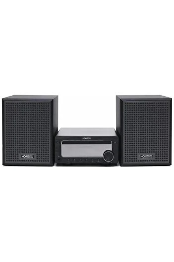 Horizon Micro Sistem Audio HAV-M7700, 50 W, Bluetooth, USB, Radio FM, AUX, Telecomanda (Negru)