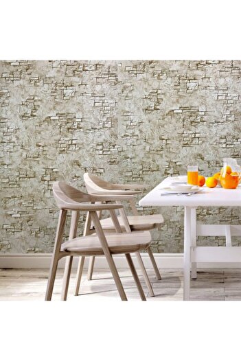 Slavyanski Oboi Super washable vinyl wallpaper, for bathroom and kitchen, 895-02 Palatok