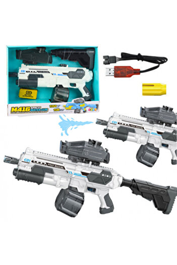 REBELS Electric Space Water Pistol M416, 1350 ml Capacity