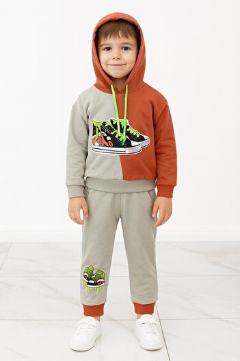ALPİDS Printed 2 Thread Men's Tracksuit Set