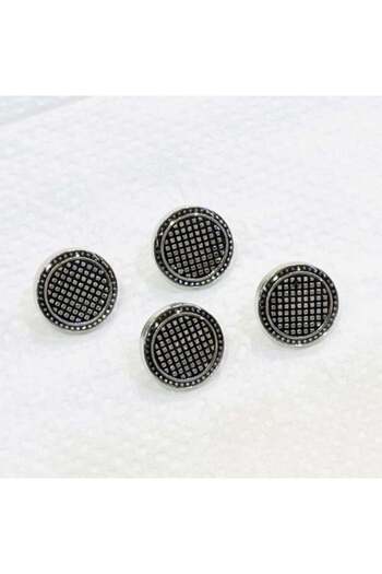 Abrar Metal Snap Buttons For Men's Saudi Thobe - SH-2111