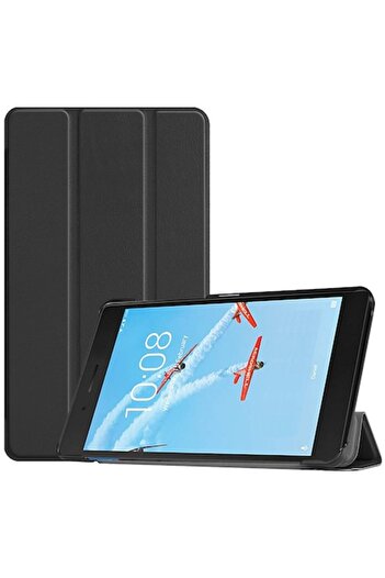 OEM Protective Case Compatible with Lenovo Tab 4 7.0 Essential TB-7304, Tri Fold, CN132, Black