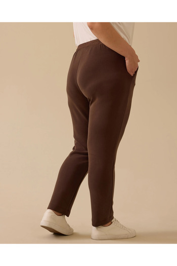 Gala-Xi Large Size Lace up Ankle Length Pants
