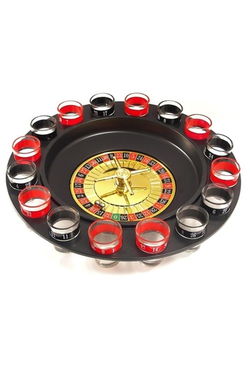 OEM Shot Roulette Game with 16 Glasses, 32x31x8 cm