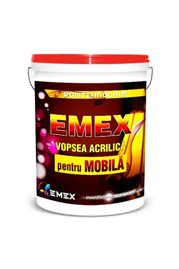 Emex Acrylic Furniture Paint “Emex” - Yellow - 4 Kg Can