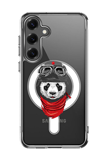 Theodor Case for Samsung Galaxy S25 6.2-inch Compatible with MagSafe, Shockproof Phone Cover P&a