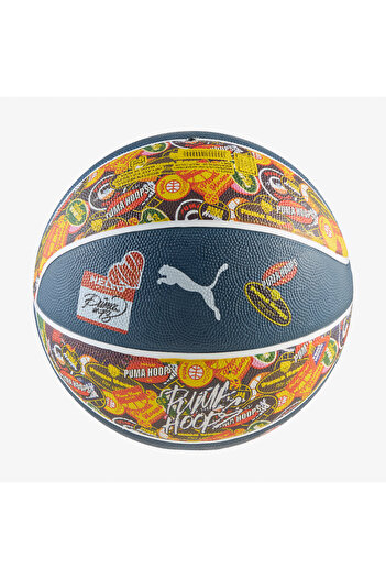 Puma Hoopers Hotline Colorful Basketball Ball