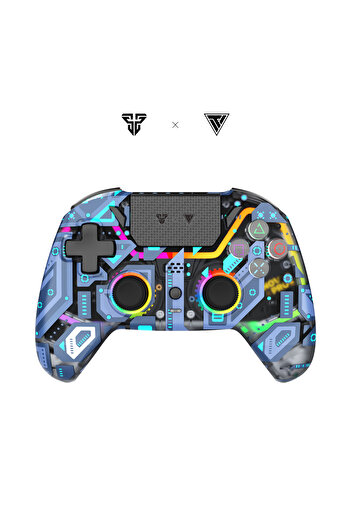 AL3B Fantech Professional Handheld Controller with Interchangeable Magnetic Gear + 2 Customizable Back Buttons Inside the Box for PC/PS4/Nintendo