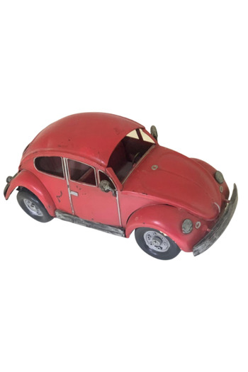 Ch Nostalgic Beetle – Classic Volkswagen Miniature Model in Red