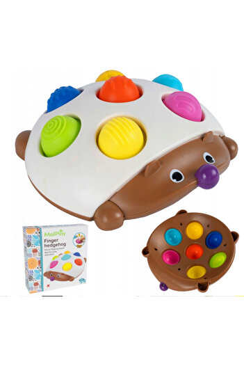 REBELS Sensory Anti-Stress Toy – Colorful Hedgehog Pop It