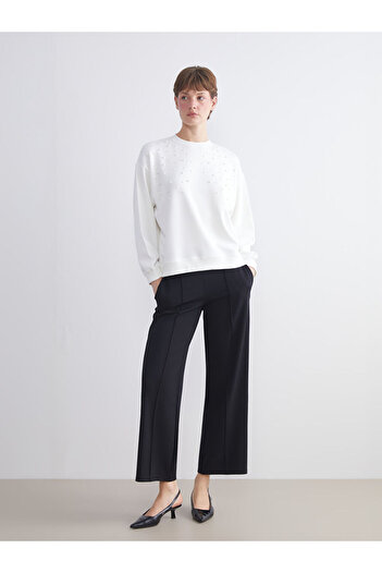 LC Waikiki Standard Fit Wide Leg Women's Trousers
