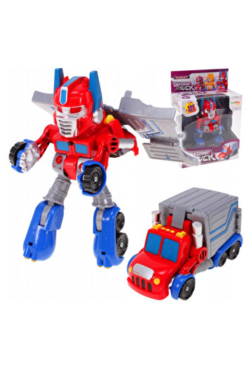 REBELS Camion Roșu Transformabil în Robot