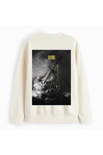 Pisa Art Φούτερ Storm Oversized