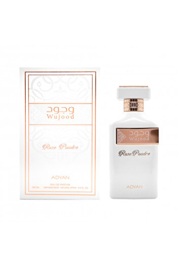 Adyan Unisex Perfume WUJOOD ROSE POUDRE, 100 ml