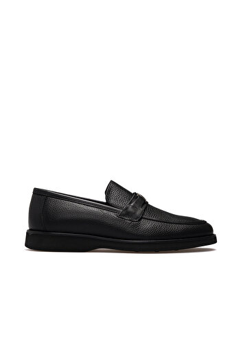 Pierre Cardin Men's Genuine Leather Loafer Light Shoes 25K 119569 m Black