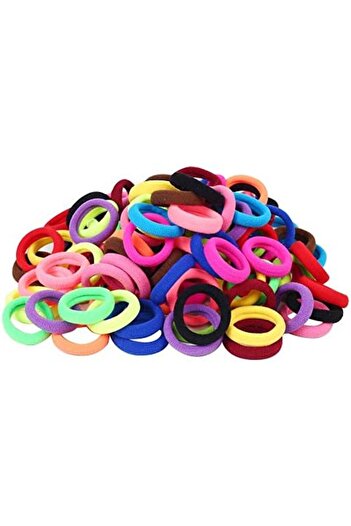 Generic 120 Pcs Baby Hair Ties, Cotton Toddler Hair Ties for Girls and Kids, Multicolor Small Seamless Hair