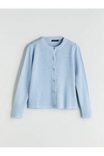 LC Waikiki Crew Neck Women's Knitwear Cardigan