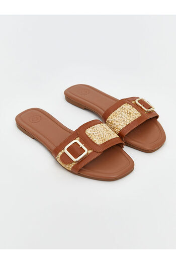 LC Waikiki Leather Look Women's Slippers