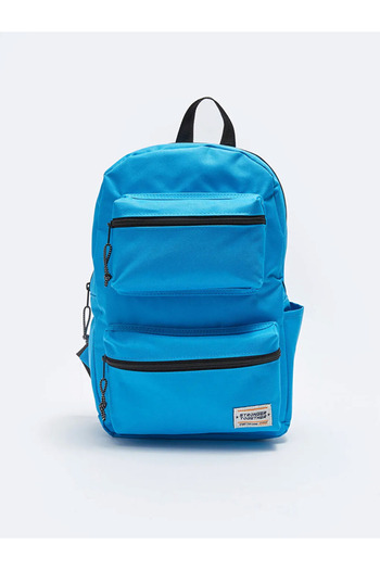 LC Waikiki Lcw Accessories 3-Compartment Blue School Case (26X39X11 cm)