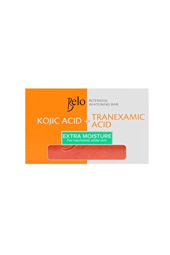 Belo Intensive Whitening Bar Kojic Acid + Tranexamic Acid Extra Moisture for Nourished White Skin